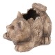 Obal na květiny Kočka, 21 x 12 x 13 cm, polyresin - thumb (2)