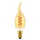 Rabalux Dekorativní LED filament žárovka s točeným vláknem svíčkového tvaru, jantarová, E14, C35, 2,5W, 2200lm, 2000K, 20000h. - thumb (0)