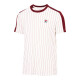 Pánské tričko Fila  T-Shirt Stripes Jascha 2 White Alyssum/Cabernet M - thumb (0)