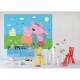Dětská fototapeta Pepa Pig 252 x 182 cm, 4 díly - thumb (1)
