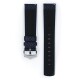Řemínek Hirsch Carbon - modrý - 22 mm - L – Standardní délka (doporučujeme) - 20 mm - Stříbrná - thumb (2)