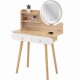 ArtJum Toaletní stolek SCANDI bílá | CM-324329 - thumb (3)