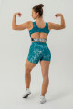 Dámské šortky Nebbia Barbell Therapy Hammies Green M - thumb (6)