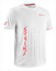 Pánské tričko Babolat  Strike Crew Neck Tee Men White/Strike Red XL - thumb (1)