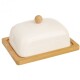 Orion Porcelánová máslenka bambus WHITELINE, 16,5 x 12,5 cm - thumb (0)