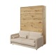 Dig-net nábytek Postel Lenart BED CONCEPT s pohovkou | dub artisan 160 x 200 cm - thumb (3)