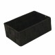 Compactor Úložný organizér do zásuvky Compactor TEX - košík M, 18 x 12 x 7 cm, čokoládový, M - thumb (0)