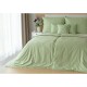 Matějovský Povlečení z bambusového damašku Sofie Light Green, 140 x 220 cm, 70 x 90 cm - thumb (1)