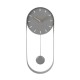 Karlsson 5822GY Designové kyvadlové nástěnné hodiny, 50 cm - thumb (0)