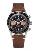 Nivada Grenchen Chronomaster White Orange Boy Inter. Bezel - Manual - Brown leather White Stitching - thumb (0)