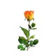 Umělá růže, oranžová, 69 cm - thumb (0)