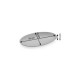 Tescoma Servírovací talíř FANCY HOME Stones, 25 cm, bílá - thumb (1)