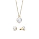 Dárková sada náhrdelník + naušnice Bering Arctic Symphony 431-715-Gold - thumb (1)