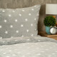4Home Povlečení mikroflanel Stars grey, 140 x 200 cm, 70 x 90 cm - thumb (9)