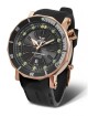 Silikonový řemínek Vostok Europe pro Lunochod 6S30/6203211 - černý/zlatá spona - thumb (3)