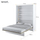 Dig-net nábytek Sklápěcí postel Lenart BED CONCEPT BC-12p bílý lesk | 160 x 200 cm - thumb (6)