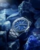 Nivada Grenchen F77 Titanium Lapis Lazuli - Canvas Velcro Strap - thumb (6)