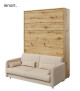 Dig-net nábytek Postel Lenart BED CONCEPT s pohovkou | dub artisan 160 x 200 cm - thumb (0)