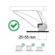 Compass Příčný nosník zamykací hliníkový, 120cm ALU-INTEGRAL TÜV - thumb (4)