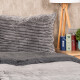 4Home Povlečení mikroflanel Stripe šedá, 140 x 200 cm, 70 x 90 cm - thumb (2)