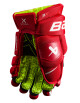 Hokejové rukavice Bauer Vapor 3X Red Junior 11 palců - thumb (1)
