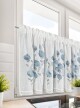 ArtFir Záclona POLA P | modré květiny 150 x 60 cm - thumb (0)