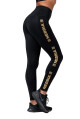 Dámské legíny Nebbia Intense Leggings Gold Classic 801 black XS - thumb (3)