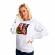 Pánská mikina Kappa  Logo Nathan Statní Znak Nášivka White XL - thumb (1)