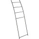 Kovový stojan na ručníky Antipolo 44 x 10,5 x 150 cm - thumb (0)