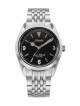 Nivada Grenchen Super Antarctic 3.6.9 Black Vintage - Black Leather White Stitching - thumb (2)