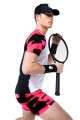 Pánské tričko Hydrogen  Tech Camo Tee White/Fuchsia Fluo L - thumb (2)