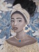 ArtFir Obraz WOMAN 506 | modrá 90 x 120 cm - thumb (0)
