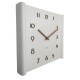 Karlsson 5960WH designové nástěnné hodiny 32 x 36 cm - thumb (1)