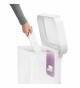 Pedálový odpadkový koš Simplehuman – 45 l, matná ocel, FPP, kapsa na sáčky - thumb (5)