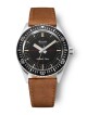 Nivada Grenchen Antarctic Diver 32044A17 - Brown Leather White Stitching - thumb (7)