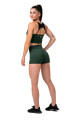 Nebbia Classic Hero šortky s vysokým pasem 582 dark green - thumb (6)