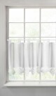 ArtFir Záclona ISAAC PU | bílá 150 x 60 cm - thumb (0)