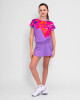 Dívčí sukně BIDI BADU  Spike Printed Wavy Junior Skort Lilac/Pink 140 cm - thumb (3)