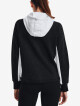 Dámská mikina Under Armour  Rival + FZ Hoodie-BLK S - thumb (5)