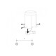 Panlux PN42100033 Zahradní LED nástěnné svítidlo Costa N antracit, 12 W - thumb (3)