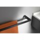 SAPHO RF011/15 Flori držák ručníků dvojitý 60 x 12,7 cm, černá mat - thumb (2)
