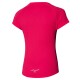 Dámské tričko Mizuno  Dry Aero Flow Tee Rose Red S - thumb (1)