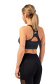 Dámská podprsenka Nebbia  Active Sports Bra with medium impact 413 dark grey M - thumb (1)