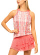 Dámské tílko Lucky in Love  Flower Patch Tuck Tank Melon S - thumb (0)