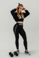 Dámské legíny Nebbia Barbell Therapy My Rules Black L - thumb (1)