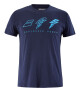Babolat Drive Cotton Tee blue - thumb (1)