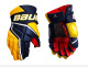 Hokejové rukavice Bauer Vapor 3X - MTO Navy/Gold Senior 15 palců - thumb (2)