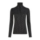 Dámské tričko Icebreaker Merino 260 Vertex LS HZ On-Piste Black/Snow/J L - thumb (0)