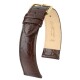 Řemínek Hirsch Crocograin (NO QR) - hnědý - 20 mm - M – Střední délka - 18 mm - Zlatá - thumb (1)