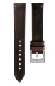 Kožený řemínek Biatec | Bordó Cordovan - 20 mm - Bez spony - thumb (1)